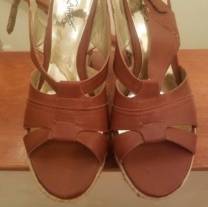 Wedge Platform  BeadedSandal